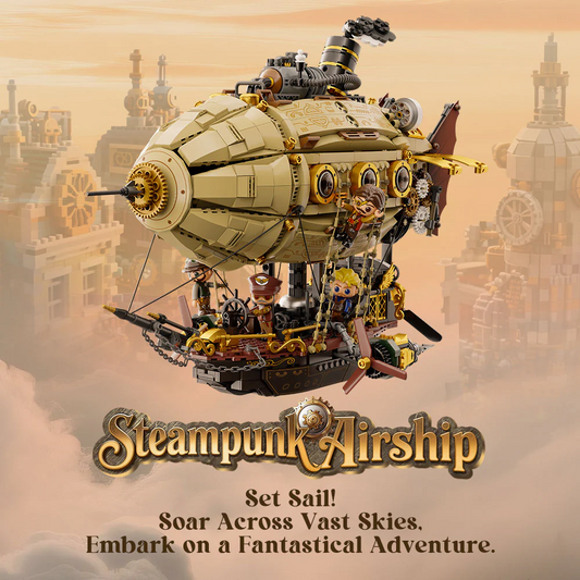Pantasy Steampunk Airship brick ...