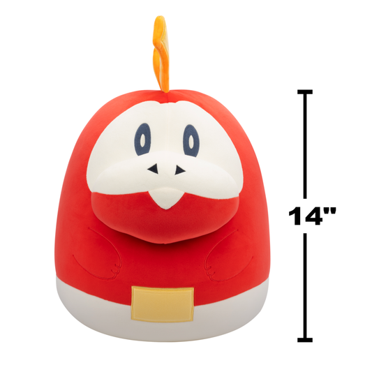 Squishmallows Fuecoco. Red plush...