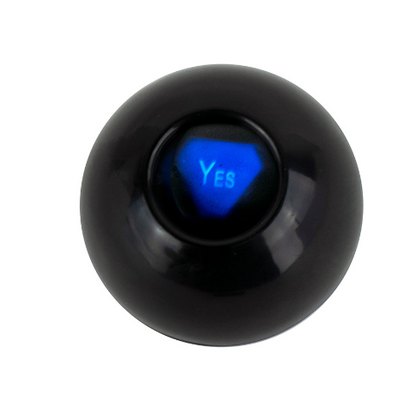 World's Smallest Magic 8 Ball