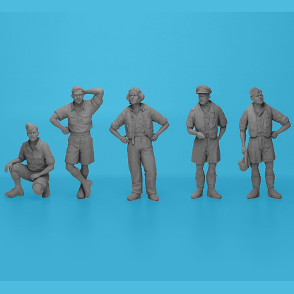 ICM RAF Pilots In Tropical Uniforms (1941-1945) - 1:48
