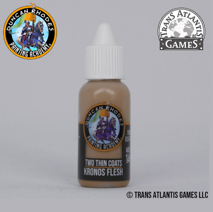 Kronos Flesh Duncan Rhodes Painting Academy Two Thin Coats paint.