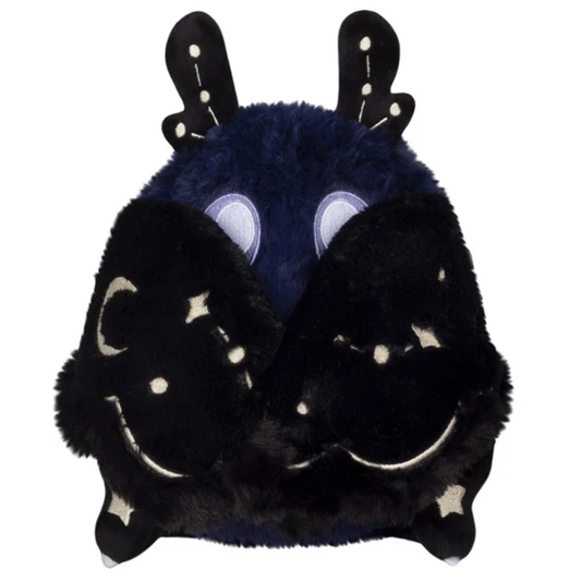 A plush toy shaped like a cute f...