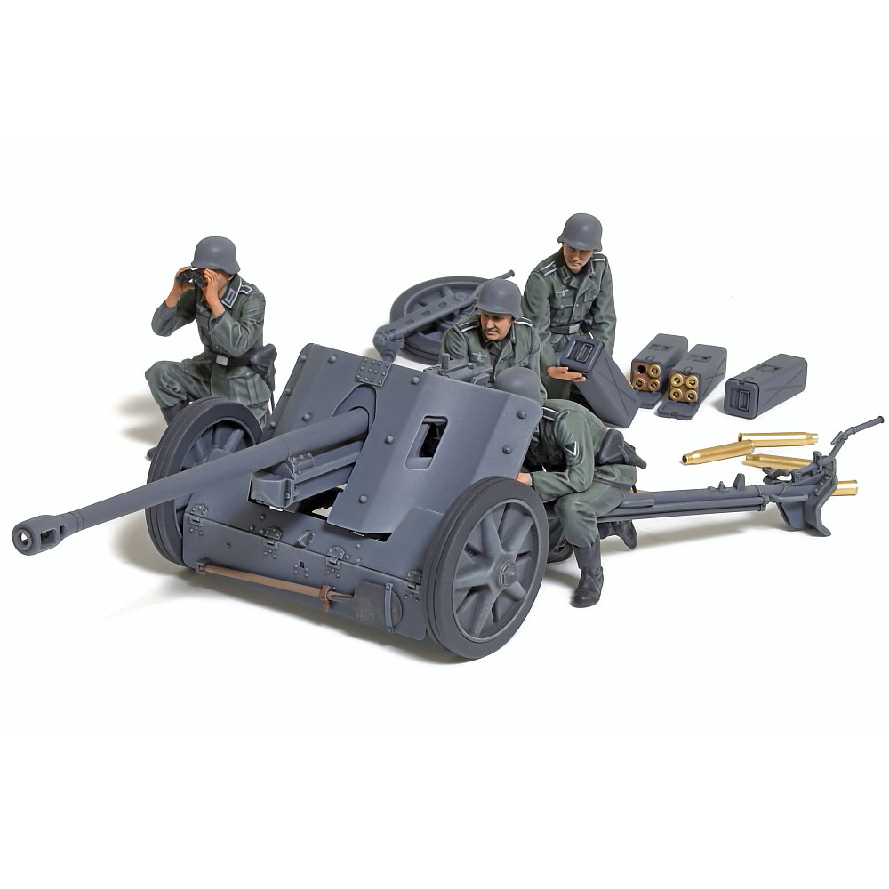 Tamiya German 5cm Anti-Tank Gun (Pak38) - 1/35 Scale Models