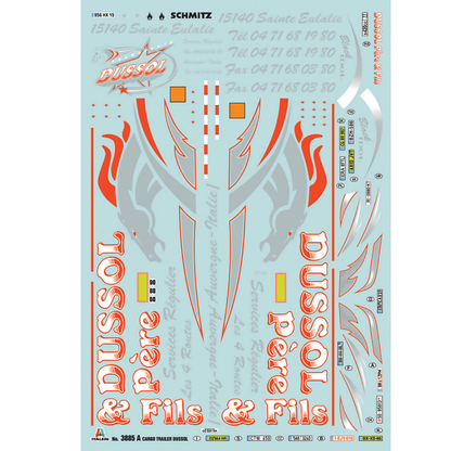 Italeri Cargo Trailer | 1:24 Scale Model Kit