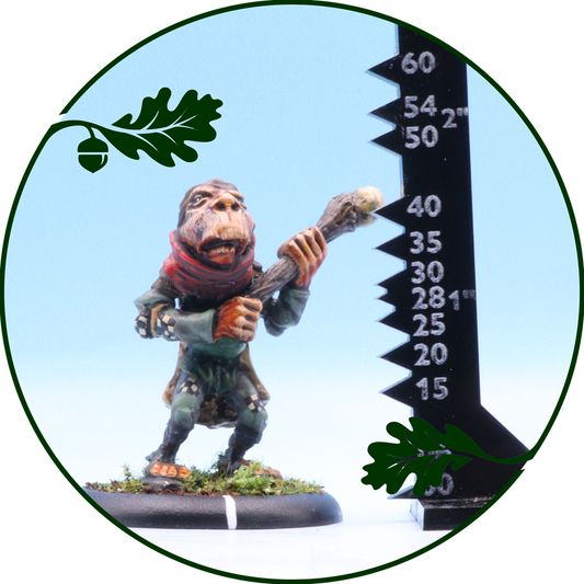 A painted fantasy miniature figu...