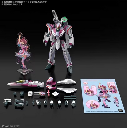HG VF-31C Siegfried Mirage Farina Jenius Use Deluxe Set - Bandai Gundam