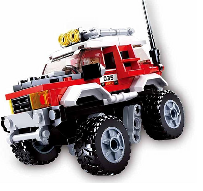 Sluban Off Road Car Club 4x4 - Car Series Building Brick Kit