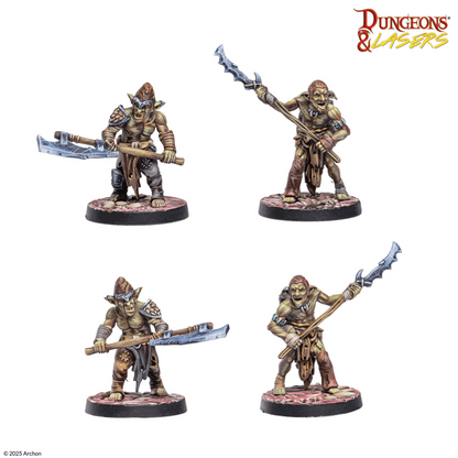 Dungeons and Lasers Goblin Warband