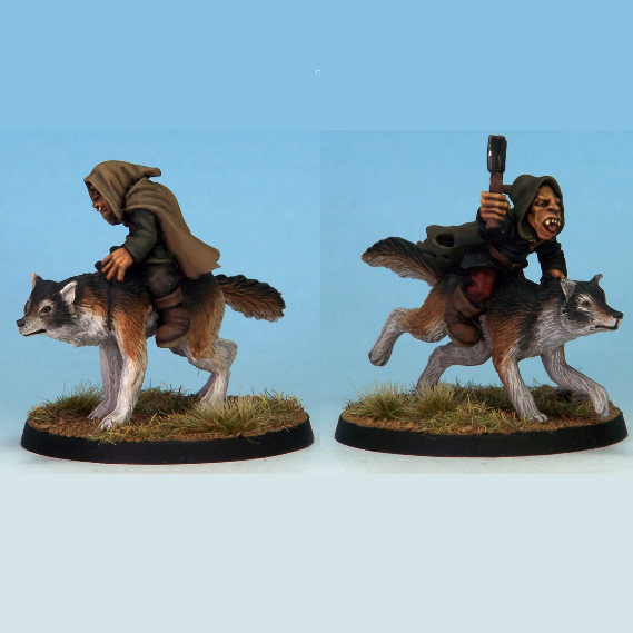 Goblin Wolf Rider Axes - Crooked Dice