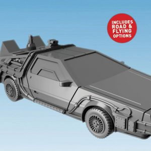 Chronal Corvette by Crooked Dice.&nbsp; A multipart resin miniature kit representing a time travelling sports car sculpted by Scott Reid, this model is approximately 95mm long x 40mm wide and 30mm high with one chassis, four road wheels, four alternate flying wheels, three alternate engine parts and two wing mirrors&nbsp;for your tabletop gaming and RPGs.