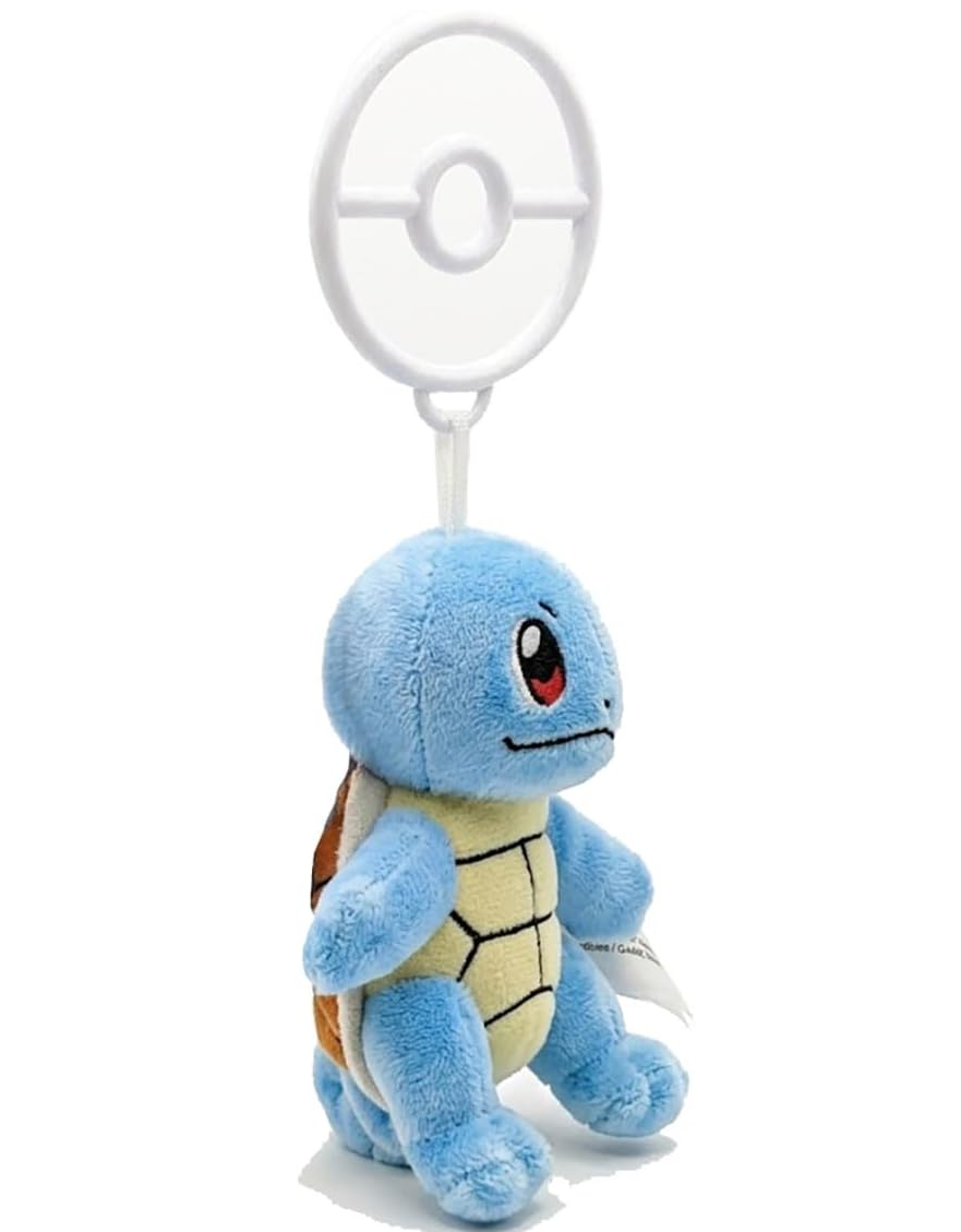 Squirtle Clip-On Pokémon Plushie