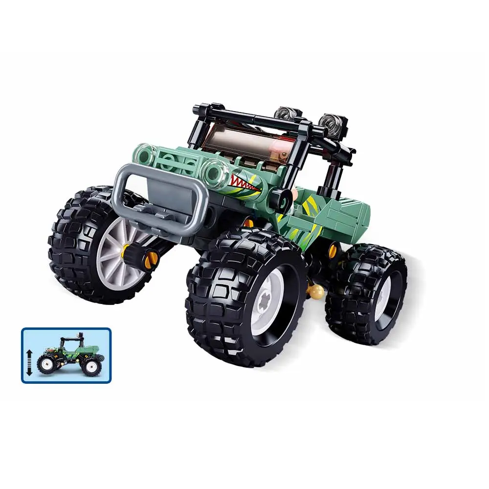 Sluban Crocodile Off Road Vehicle - Town Building Brick Kit