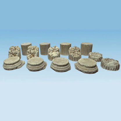 Ruined Greek Columns - Crooked Dice - Boxed