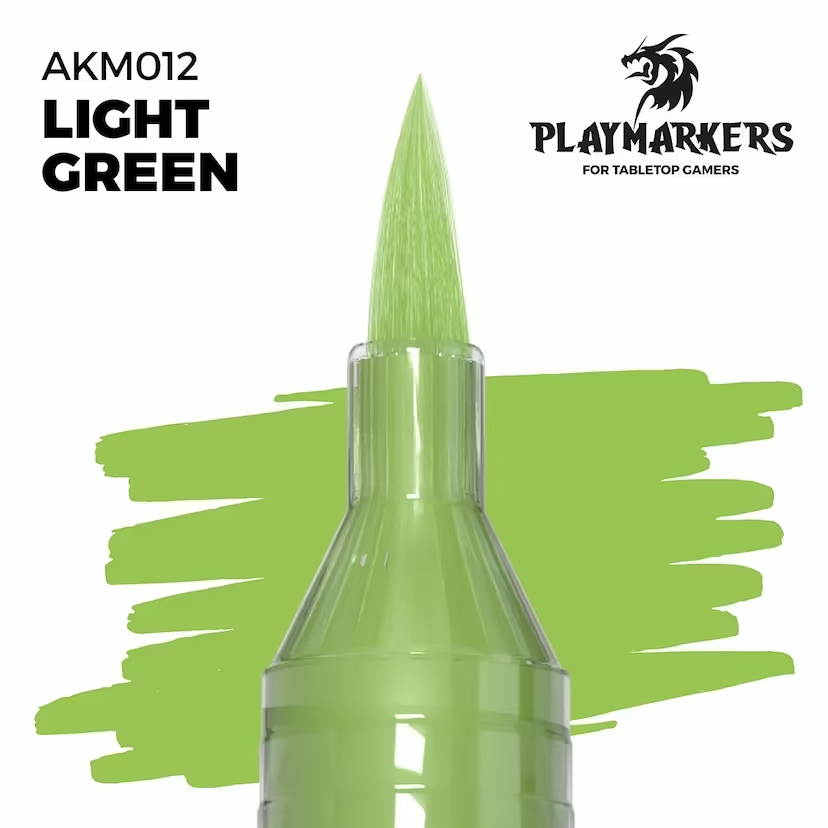 Playmarkers: Light Green - Acrylic Paint Marker