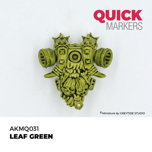 Leaf green marker with 'Quic...