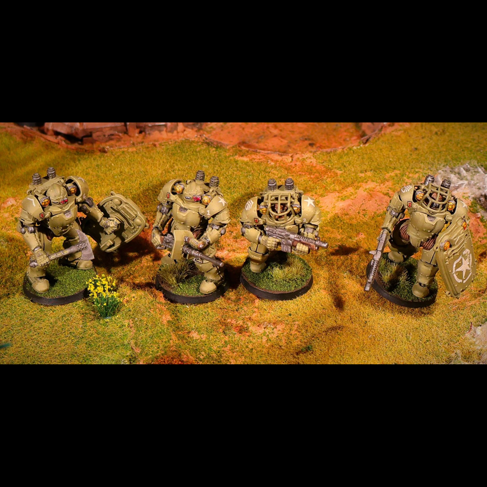USA X19A2 Badger Hardsuits - Marcher Empires at War