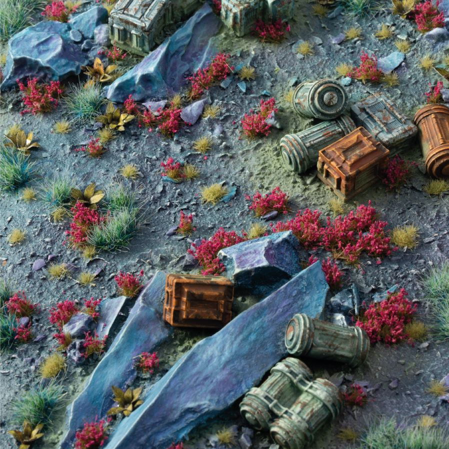 Garnet Tulip Tiny Flowers - Gamers Grass