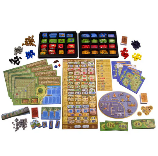 Board game box titled 'Feast...