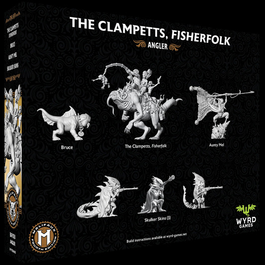 Malifaux The Clampetts Fisherfol...