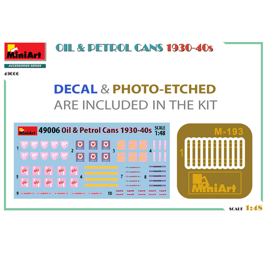 MiniArt Oil & Petrol Cans 19...