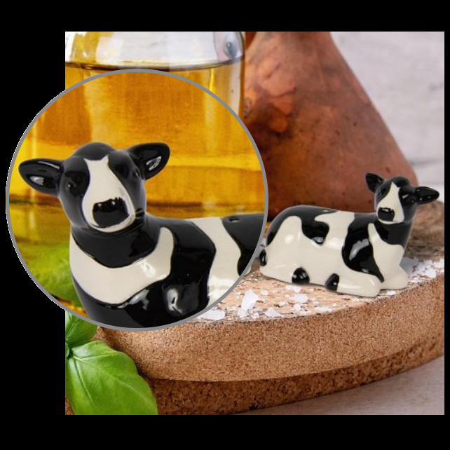 Cow Salt & Pepper Set - Cruet Set