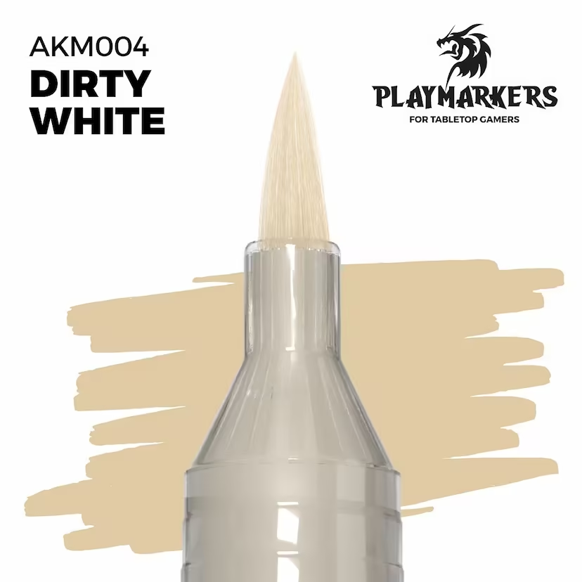 Playmarkers: Dirty White - Acrylic Paint Marker