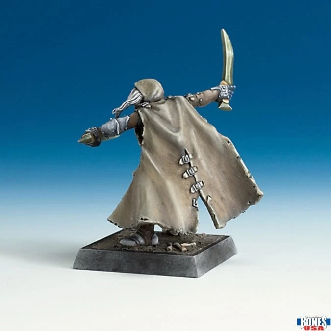 30244 Tharnyx Shadeborn, Elf Rogue - Bones USA Reaper Legends