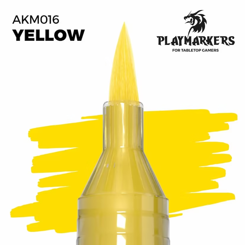 Playmarkers: Yellow - Acrylic Paint Marker
