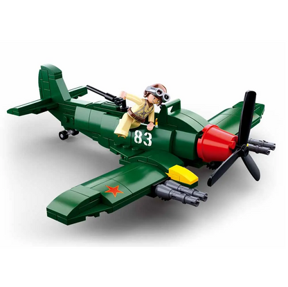 Sluban Allied Ilyushin Fighter Plane - Model Bricks Kit