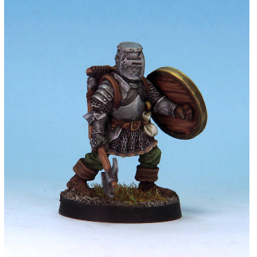 Fighter Helm & Axe - Crooked Dice