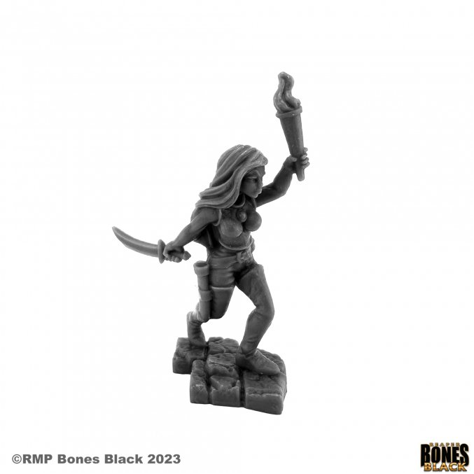 44235 Human Rogue - Reaper Bones Black