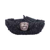 Edgar's Raven trinket holder jewellery dish perfect for lovers of the Macabre taking inspiration from the Edgar Allen Poe's famous poem The Raven. Get your Nevermore Raven dish today. 