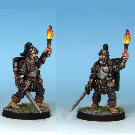 Fighter Plate & Sword - Crooked Dice