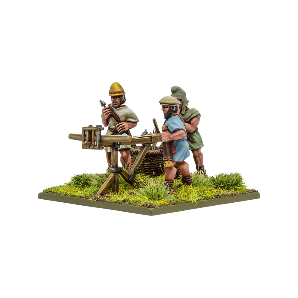 Hail Caesar Hellenistic Greek Light Artillery Bolt Thrower - 28mm Metal Miniature Blister