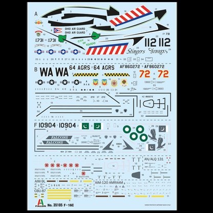 Italeri F-16C Fighting Falcon | 1:48