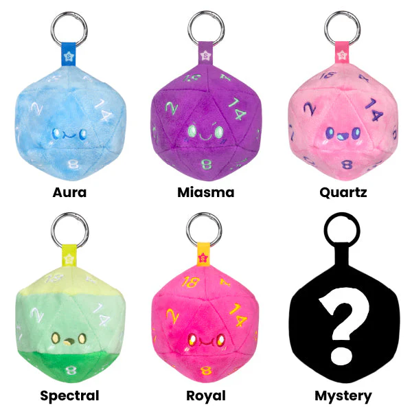 Squishable D20 Blind Box -Plush Keyring Series 1