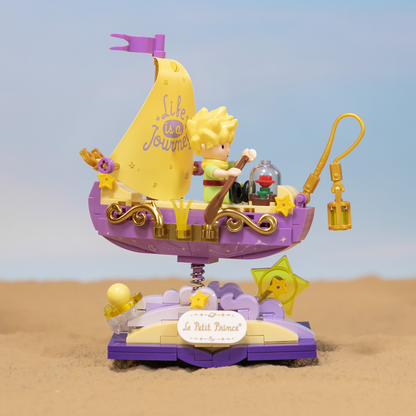 Le Petit Prince™ Starry Ride Boat - Pantasy Brick Kit
