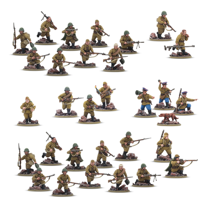 Soviet Army Infantry Platoon - Bolt Action