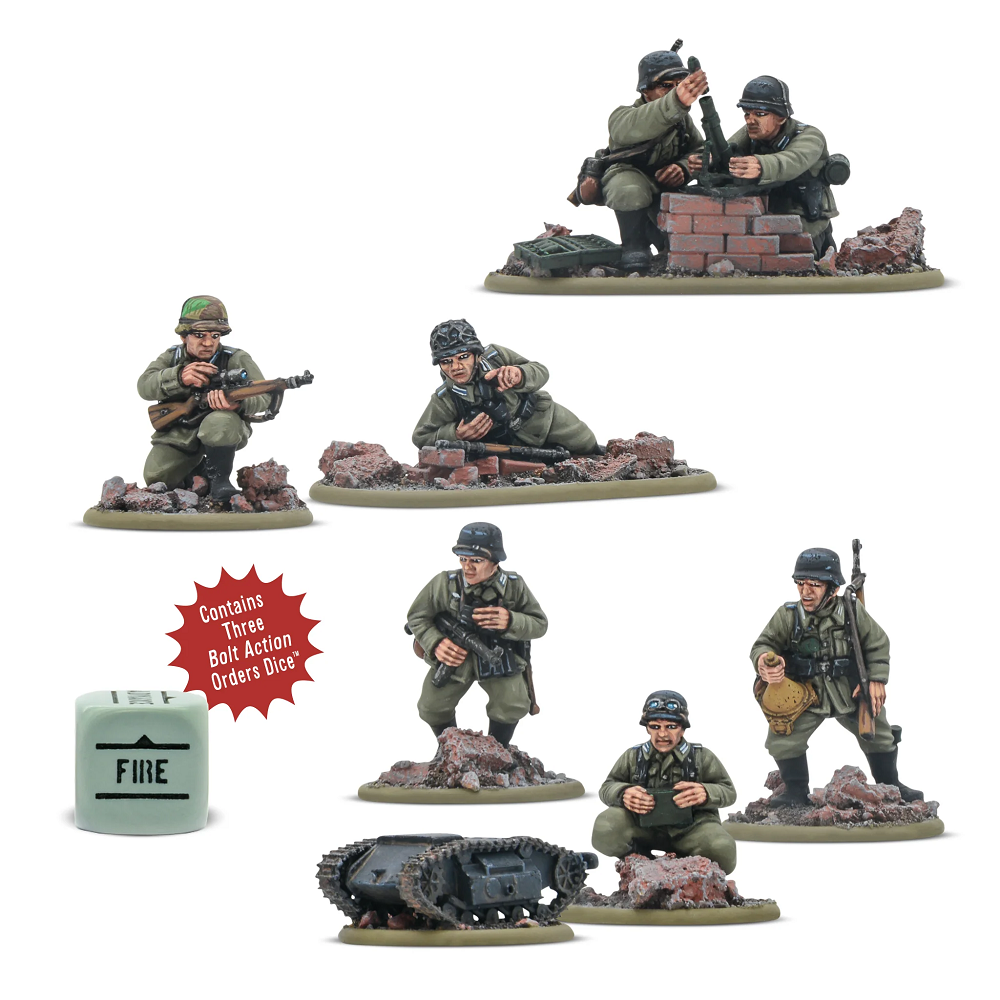 German Veterans Weapons Teams - Bolt Action