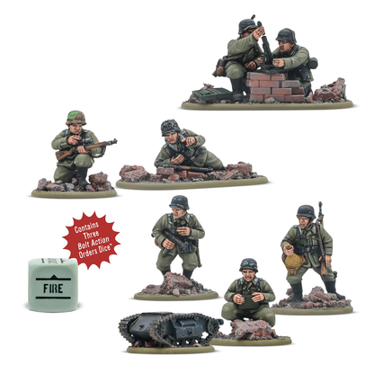 German Veterans Weapons Teams - Bolt Action