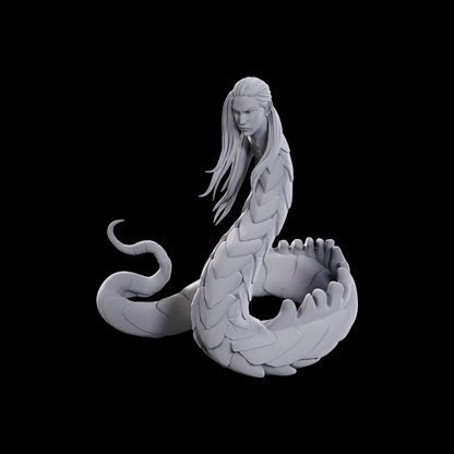 Lunar Naga - Wizkids Pathfinder Battles