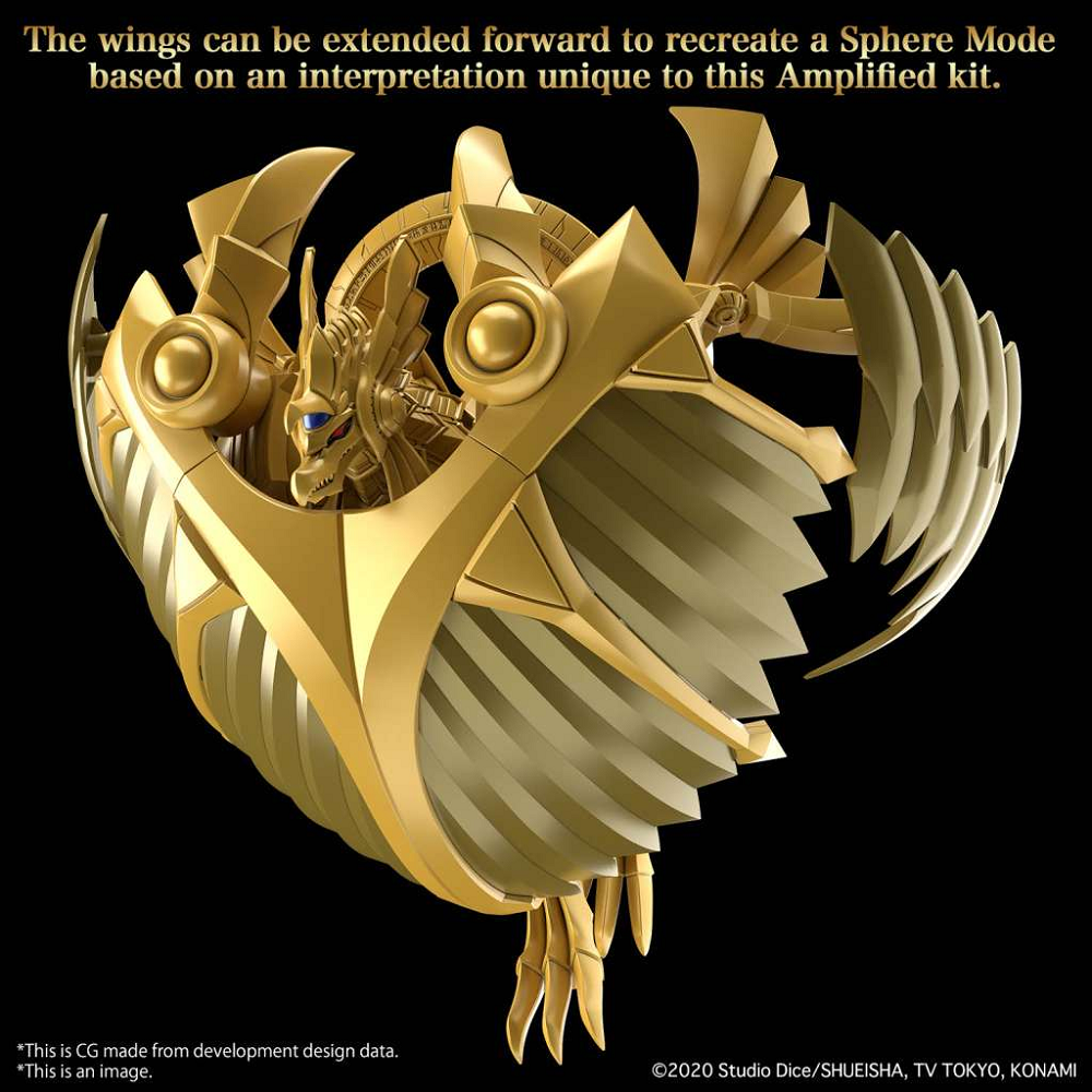 Yu-Gi-Oh Egyptian God The Winged Dragon of Ra Figure-rise Standard Amplified - Model Kit