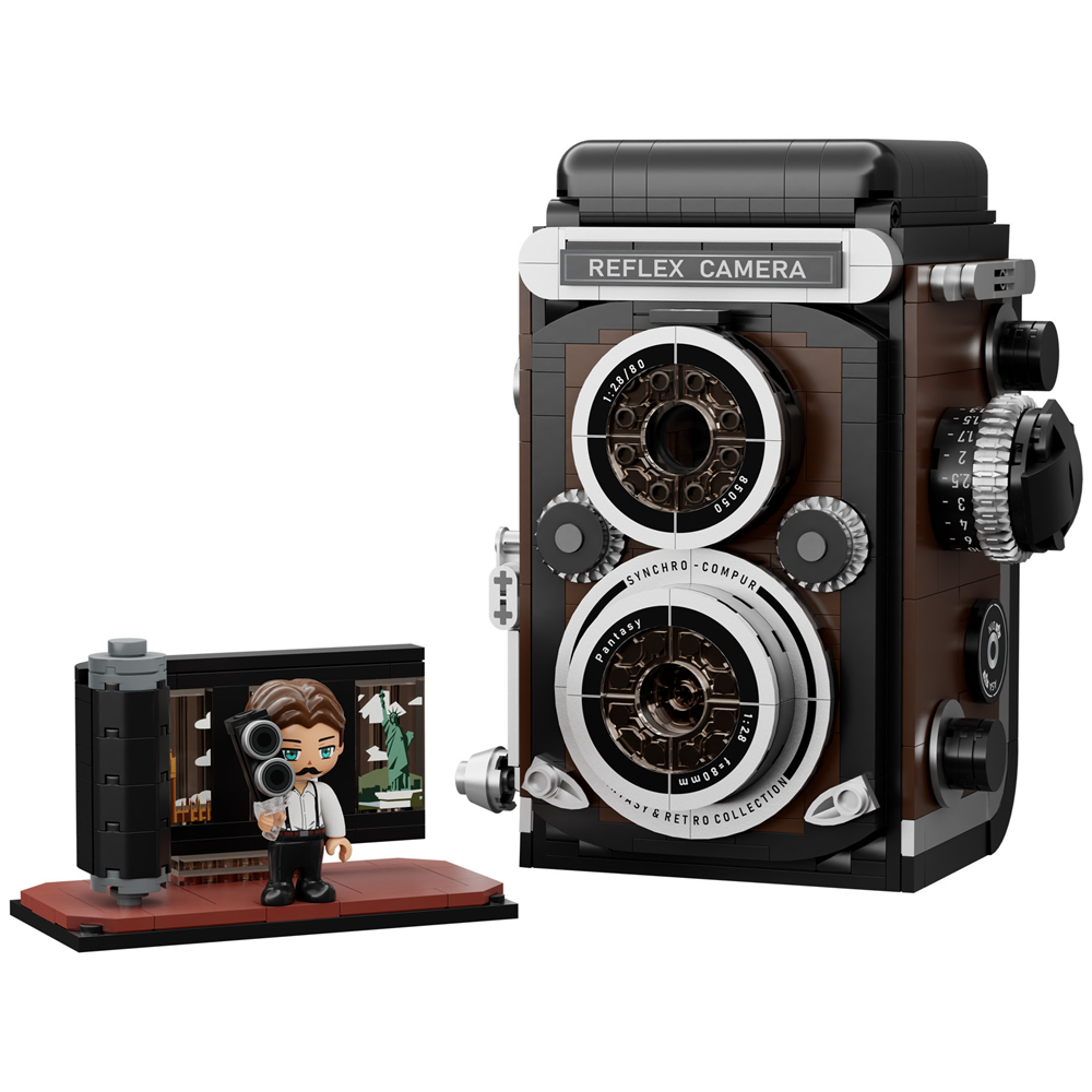 Retro Twin Lens Reflex Camera - Pantasy Brick Kit