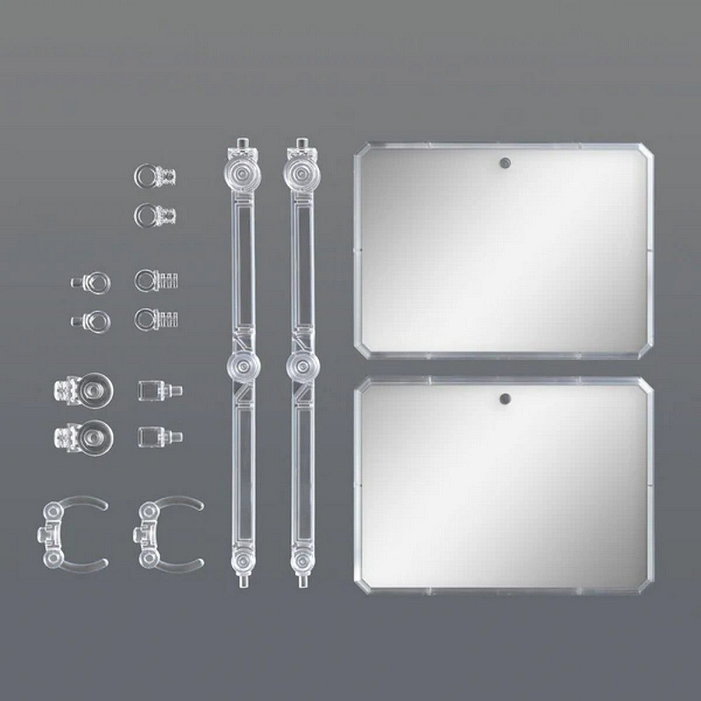 Action Base 6 Clear Mirror Stickers Set-  Gundam Models