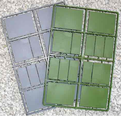 Renedra Cavalry Bases. Two green...