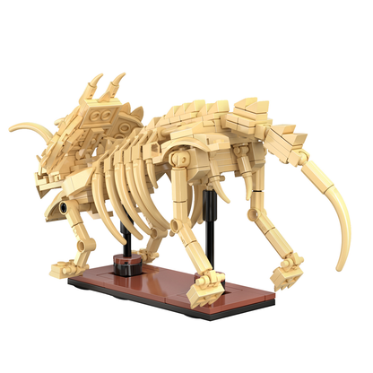 Cada Dinosaur Fossils: Triceratops | Brick Model Kit