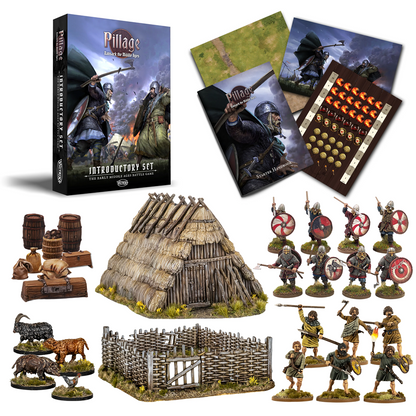 Pillage Introductory Set - 2 Player Early Middle Ages Battle Game