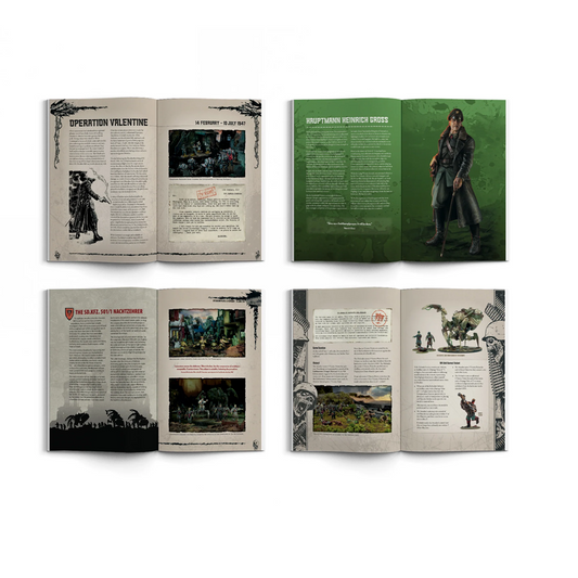 Black book with green graphic an...