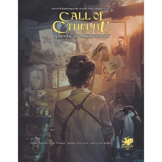 Call of Cthulhu game box with a ...