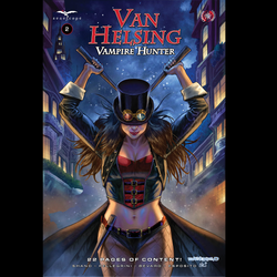 Van Helsing Vampire Hunter #2 from Zenescope Comics by Pat Shand and cover art B.